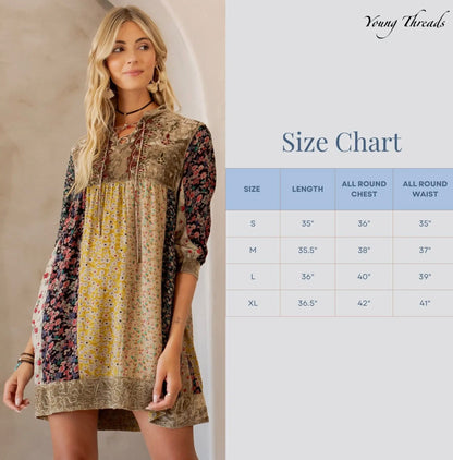 Chic Bohemian Babydoll Dress