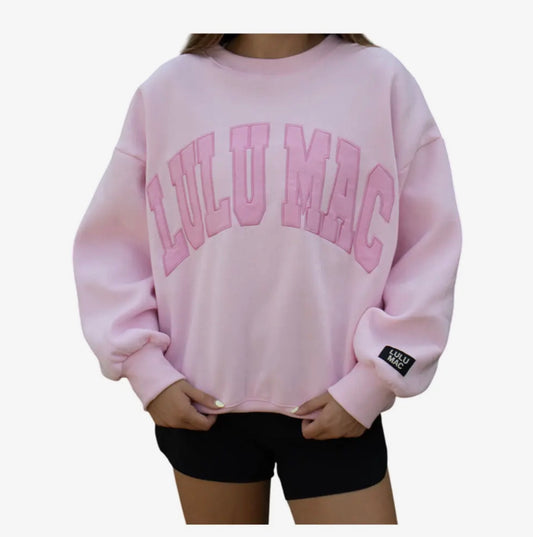 Lulu Mac Pink on Pink Sweater