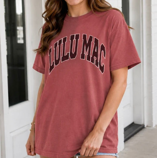 Lulu Mac Striped Brick Tee