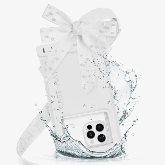 Case-Mate Ivory Pearl Waterproof Floating Pouch