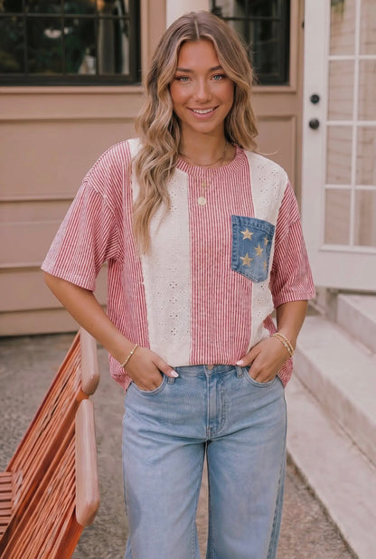 Feminine Americana Tee