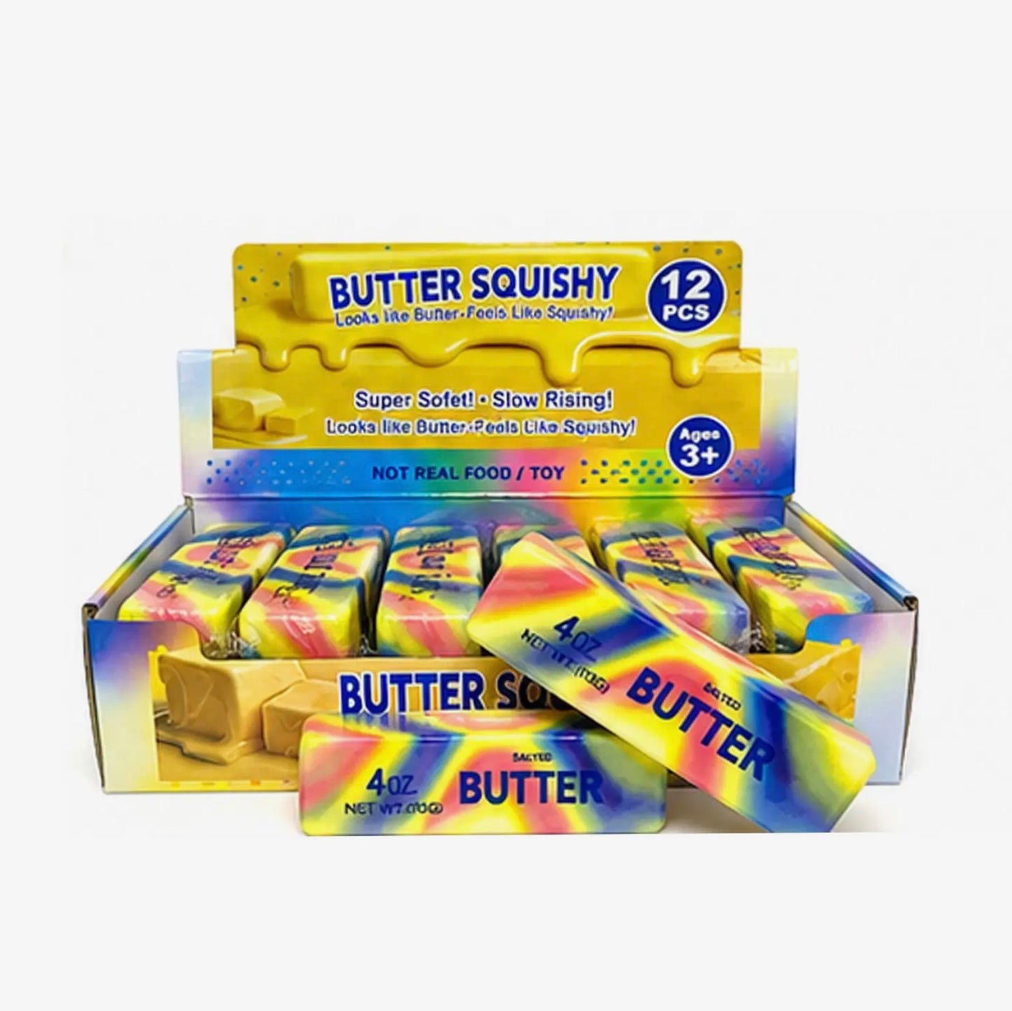 Lulu Mac Butter Rainbow Squishy