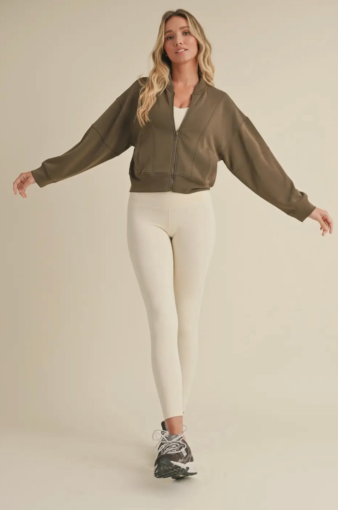 Grace & Comfort Scuba Zip Jacket