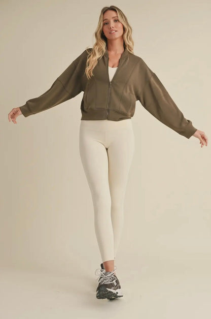 Grace & Comfort Scuba Zip Jacket