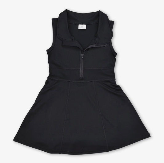 🖤 On the Move Athletic Dress – Black