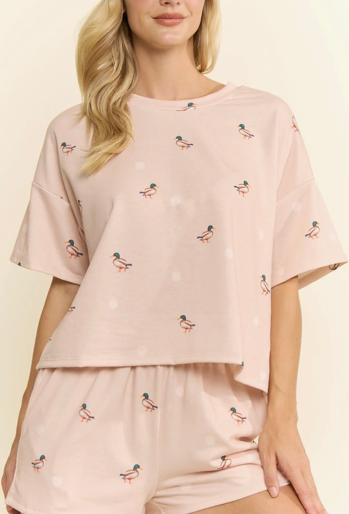 🦆 Duck Print Lounge Tee