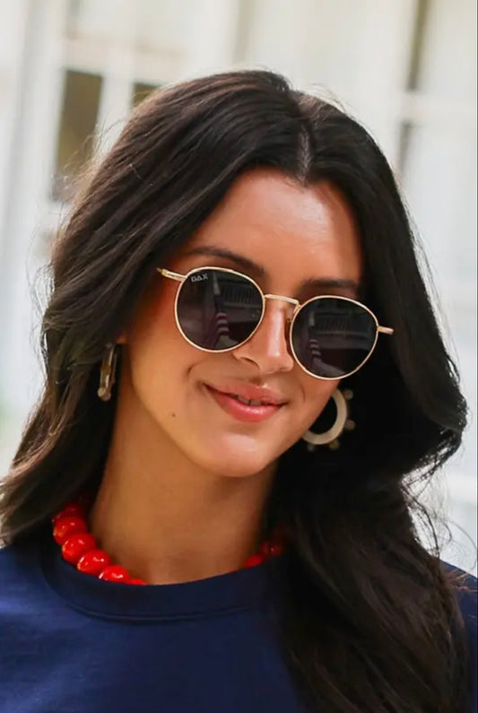 Luna-Unisex Polarized Round Sunglasses