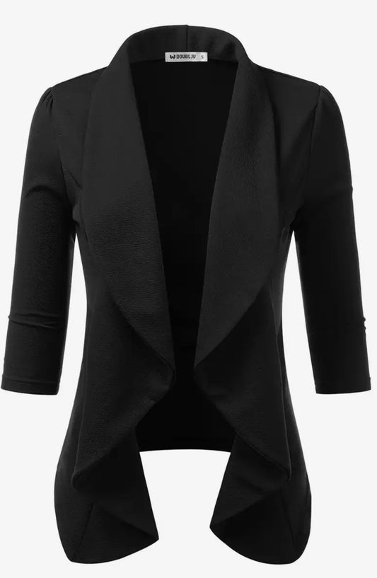3/4 Sleeve Blazer