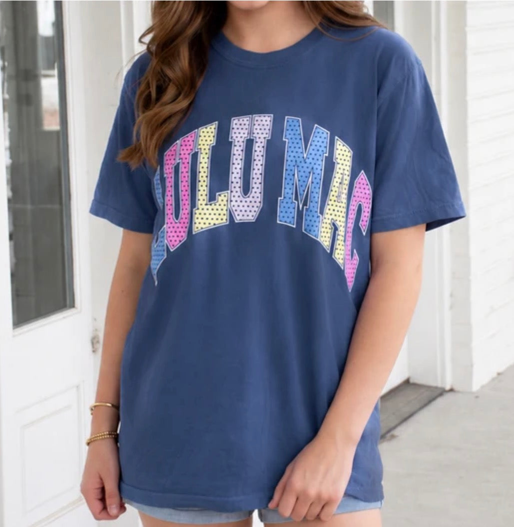 Lulu Mac Multi Polka Dot Tee