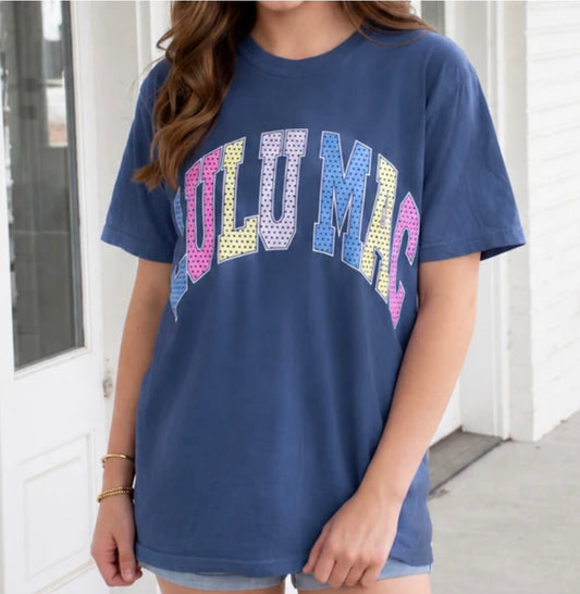 Lulu Mac Multi Polka Dot Tee