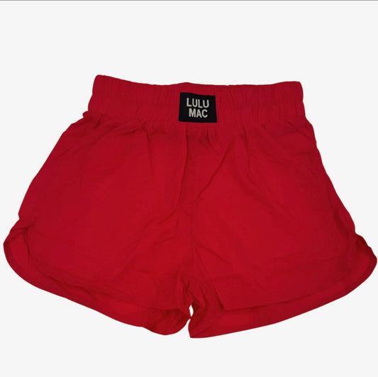 Lulu Mac OG Red shorts