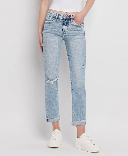 Tummy Control High Rise Lovervet by Vervet Jeans