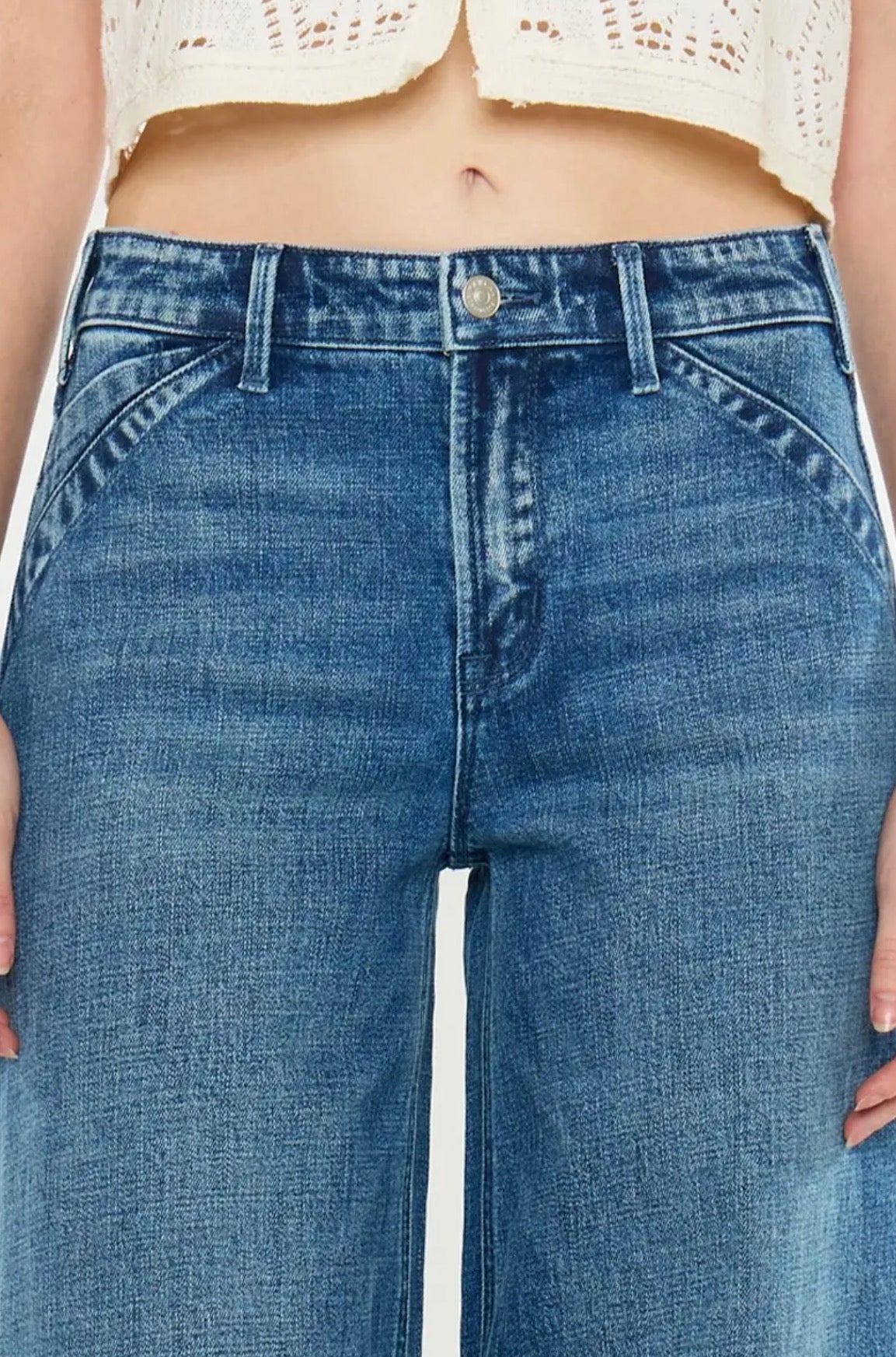 KanCan Big Bang High Rise Super Wide Leg