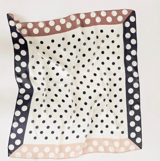 Classic Polka Dot Scarf