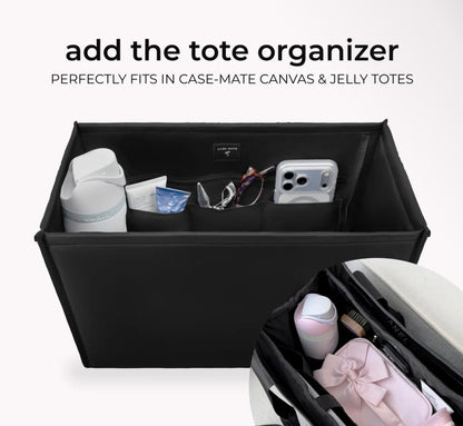 Case-Mate Silver Chrome Jelly Tote Bag