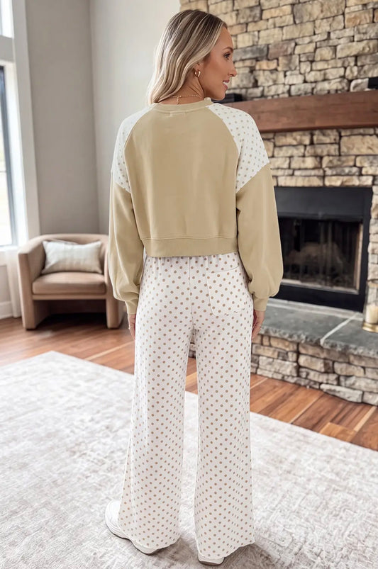 Paisley Polka Dot Loungewear