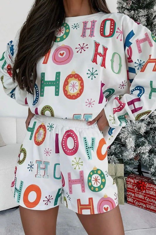 Ho Ho Ho Christmas 2 pc Lounge Set