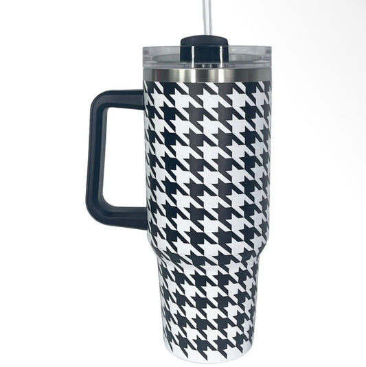 Houndstooth Tumbler 40oz