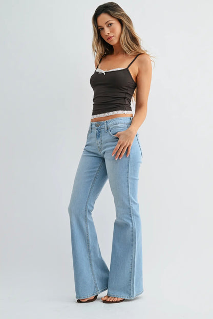 🤠 Saddle Up Low Rise Bootcut Jeans JBD