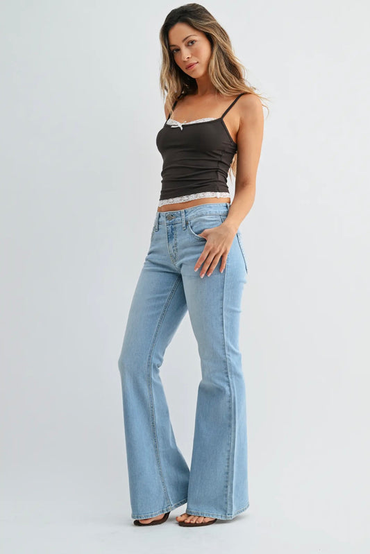 🤠 Saddle Up Low Rise Bootcut Jeans JBD