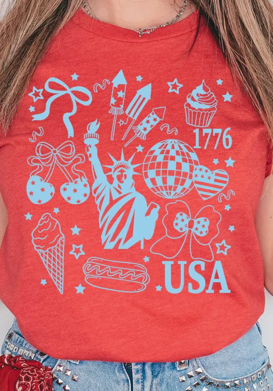 4th of July Favs Tee