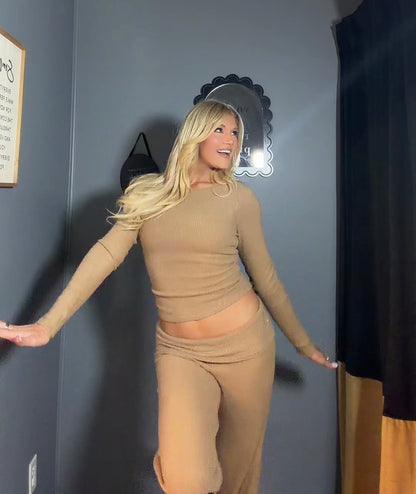 The Cozy Chic Ribbed Set