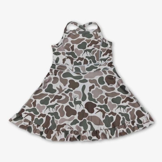 🦆 Camo Cutie Active Dress