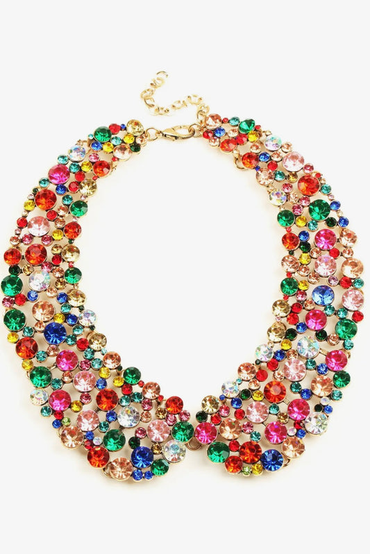 Diana Multi Stone Collar Necklace