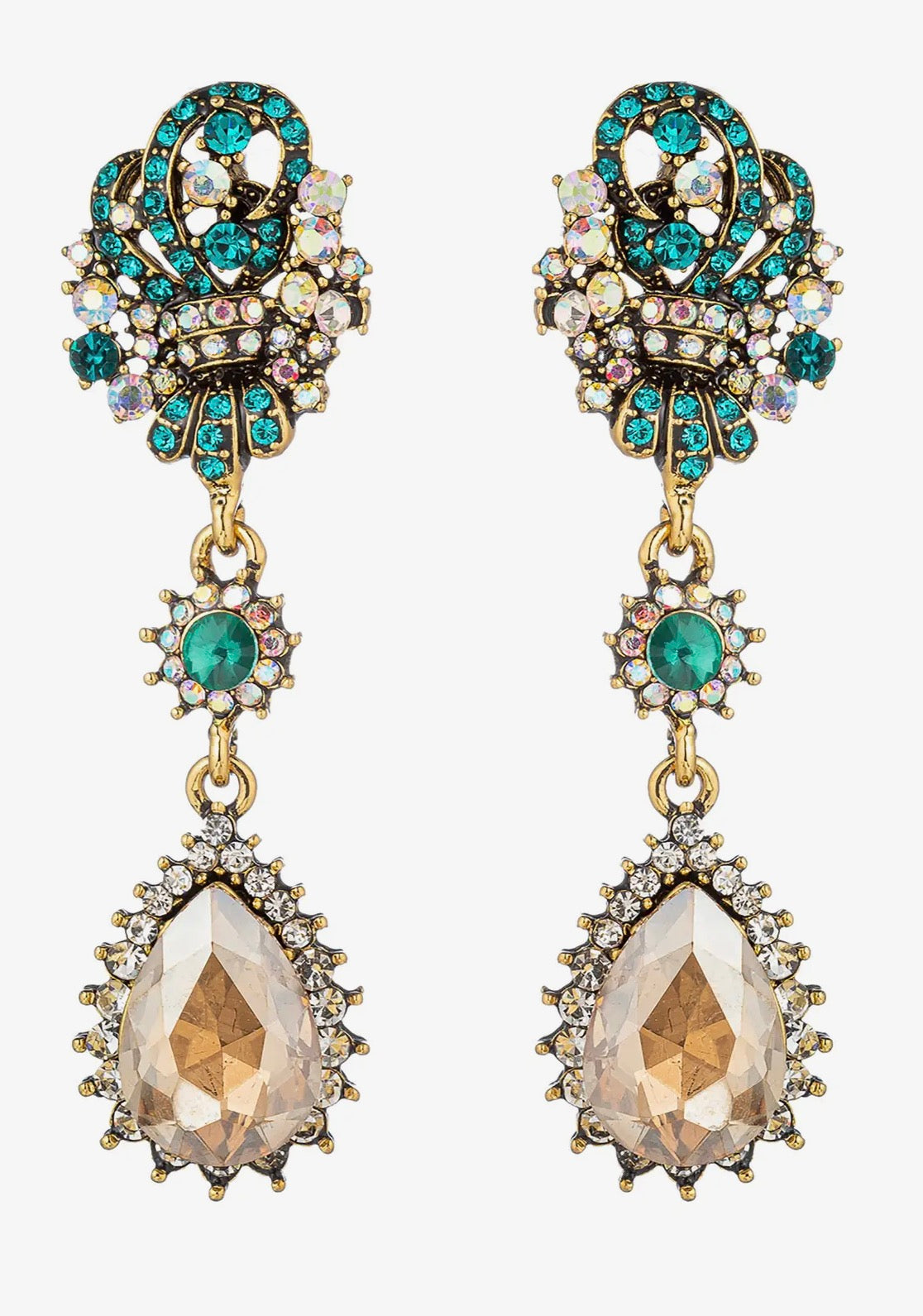 Aria Cascade Statement Earring