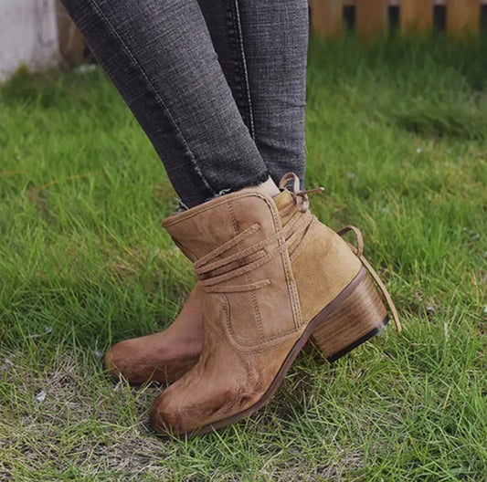 Vintage Bohemian short Boot