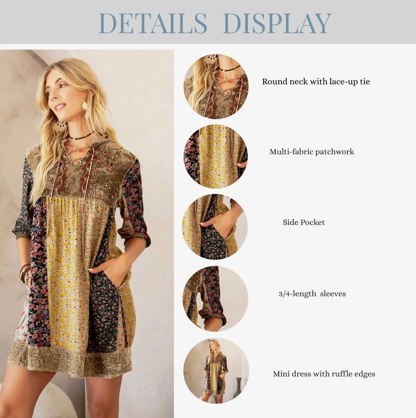 Chic Bohemian Babydoll Dress