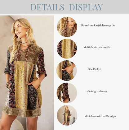 Chic Bohemian Babydoll Dress