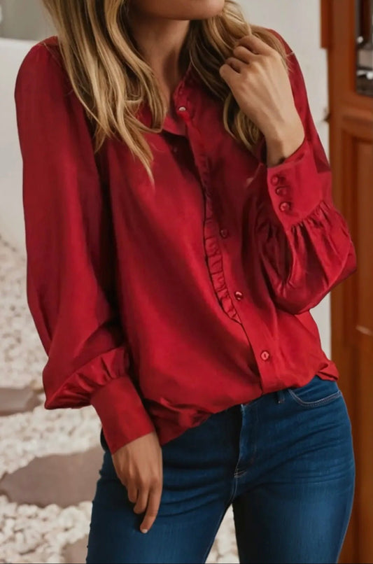 Casual Shift Button Up