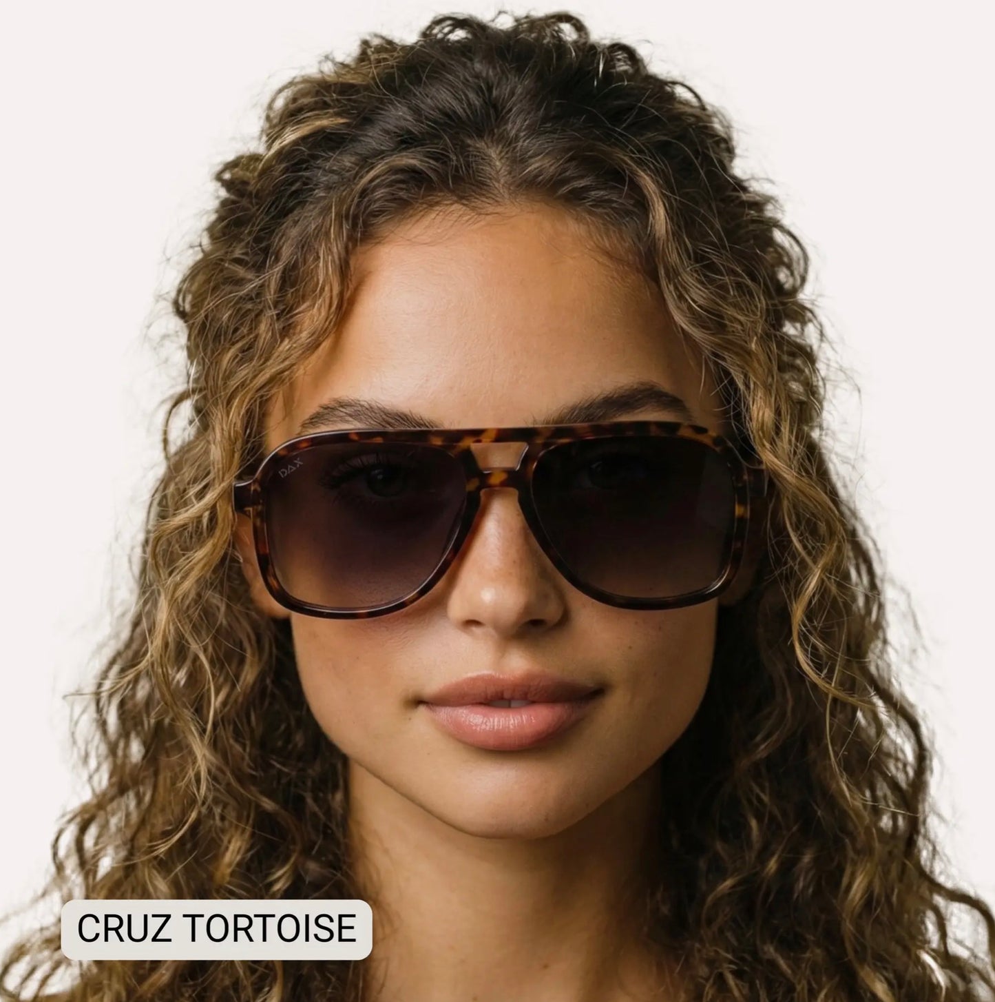 Cruz Tortoise Aviator Sunglasses