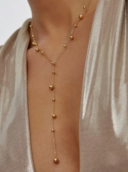 Brisse 18K Gold Long Necklace