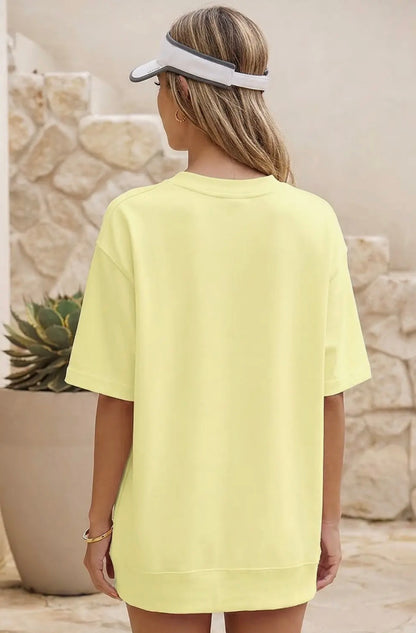 Sunny Days Mock Neck Short Set
