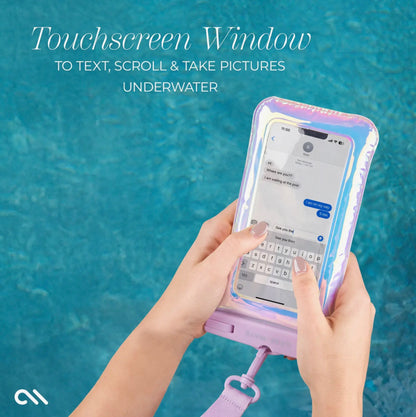 Case-Mate Iridescent Floating Phone Pouch