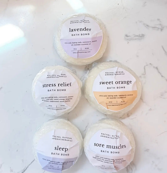 Essential Oil Bath Bomb
