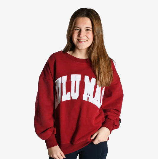 Lulu Mac Crimson Sweater