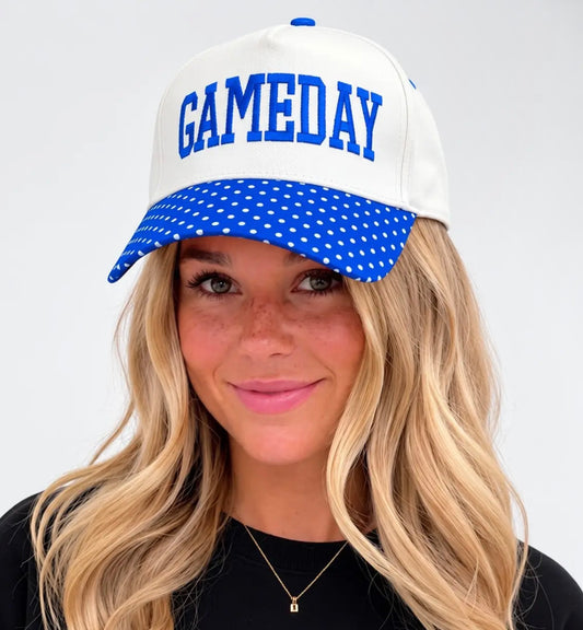 Lulu Mac Gameday Polka Dot Hat
