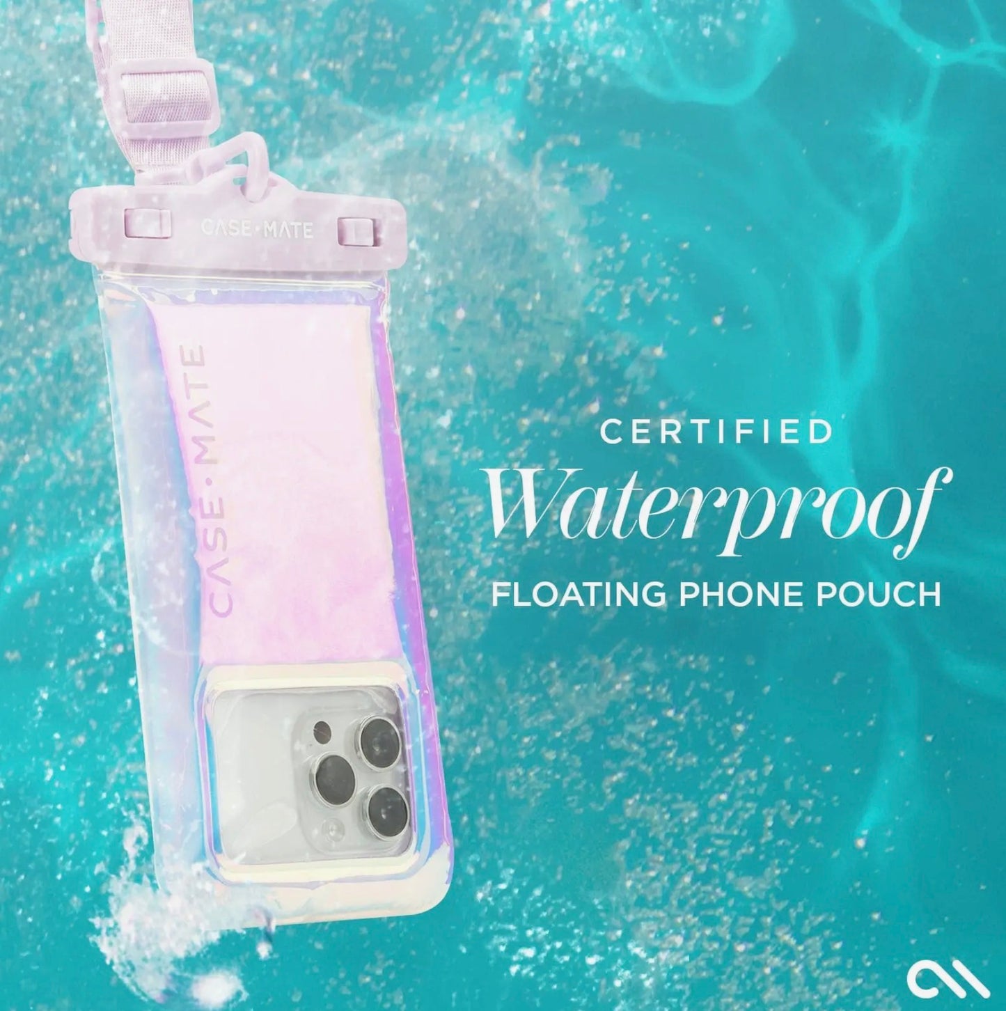 Case-Mate Iridescent Floating Phone Pouch