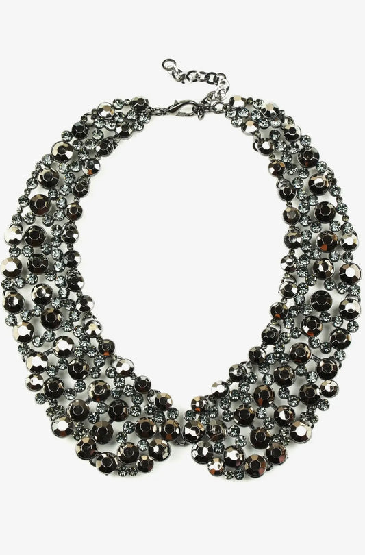 Diana Black Collar Necklace