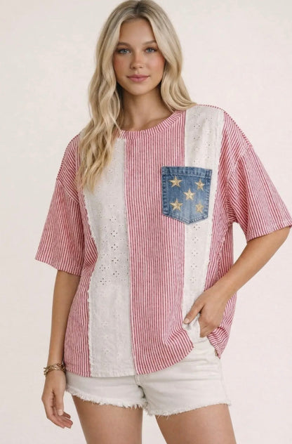 Feminine Americana Tee
