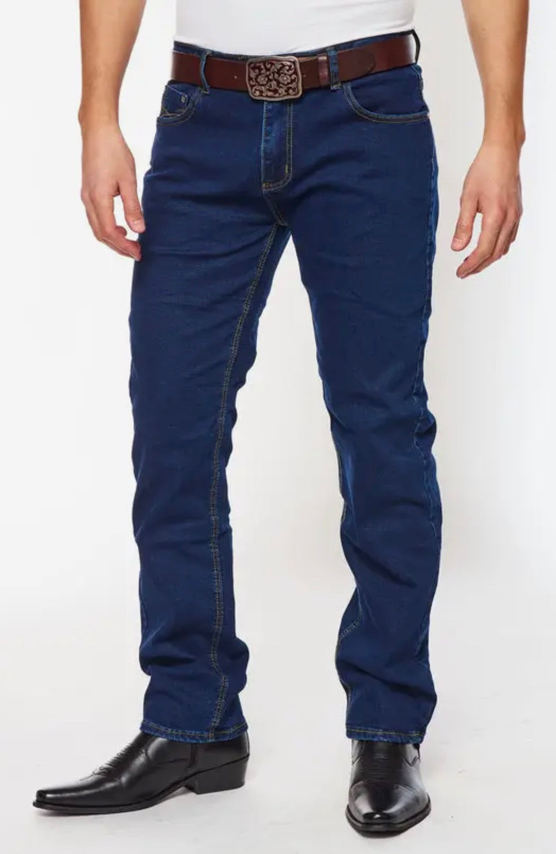 Calvetti Dark Wash Skinny Jeans