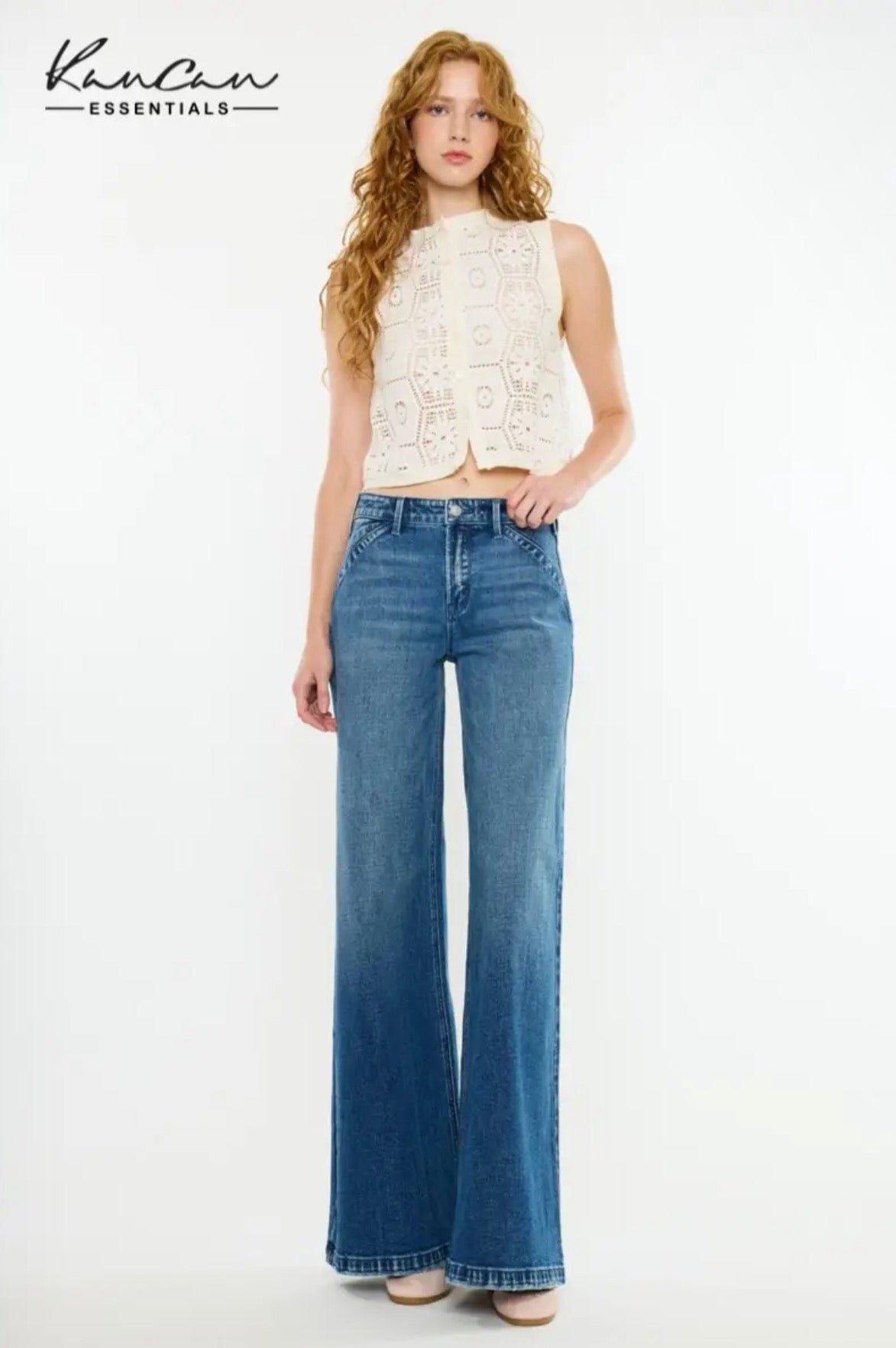 KanCan Big Bang High Rise Super Wide Leg
