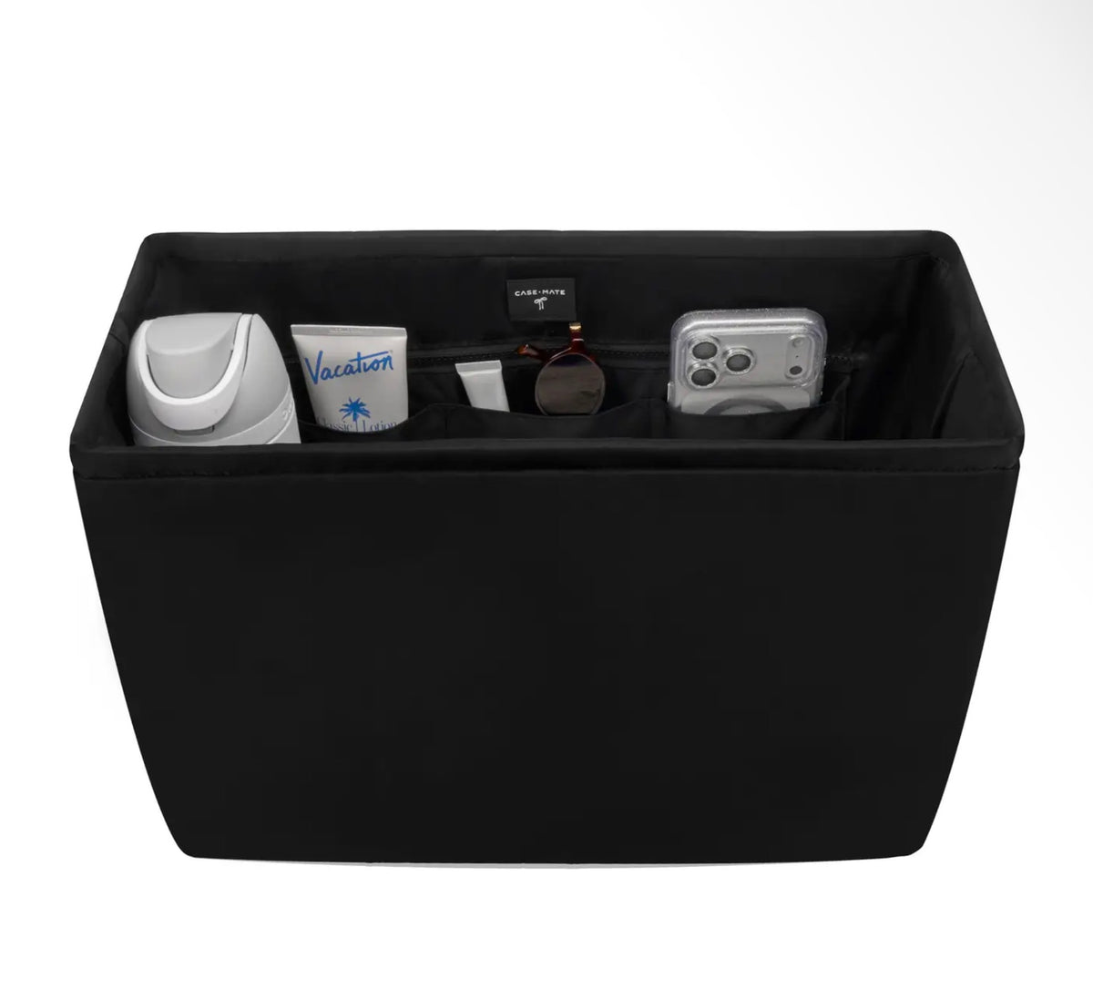 Case-Mate Jelly Tote Organizer Midnight Black