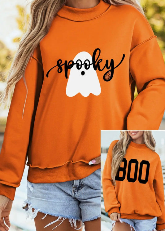 Spooky/Boo Reversible Sweater