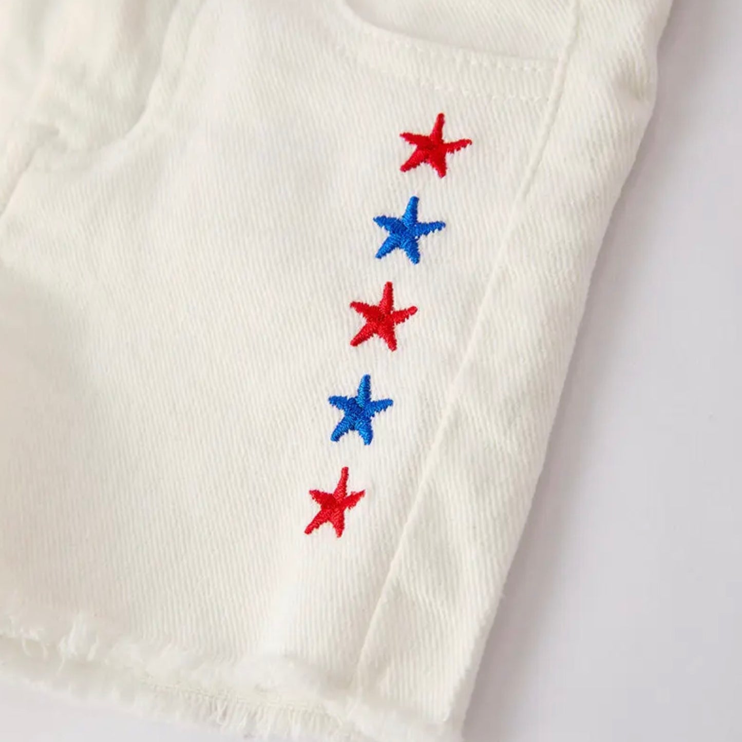 USA Sequined Short Set