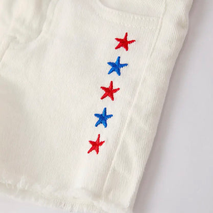 USA Sequined Short Set