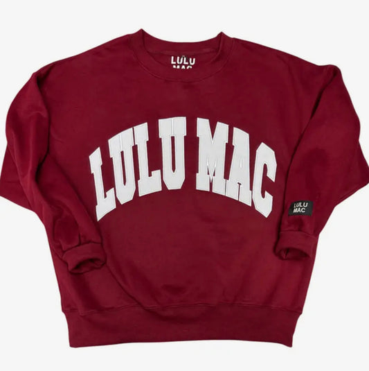 Lulu Mac Maroon Sweater